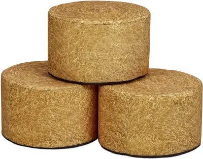 Millhouse Round Hay Bale Seat (Set of 3)