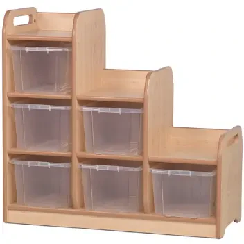 Millhouse Stepped Cube Storage Unit Left Hand (empty)